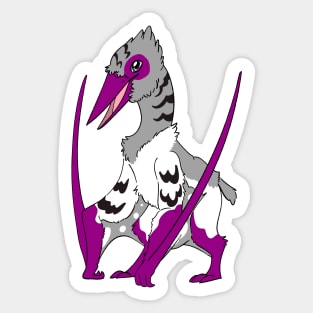 Quetzalcoatlus: Asexual Sticker